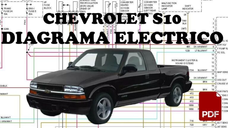 Descarga Gratis el Esquema Eléctrico de tu Chevrolet S10